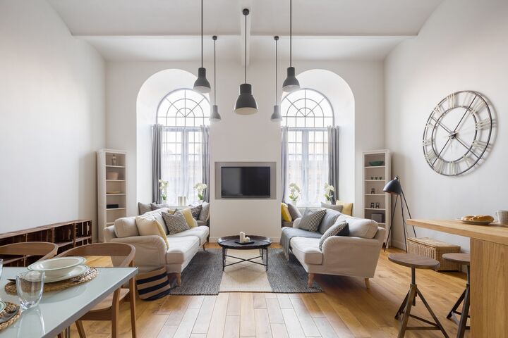 salon bohème chic